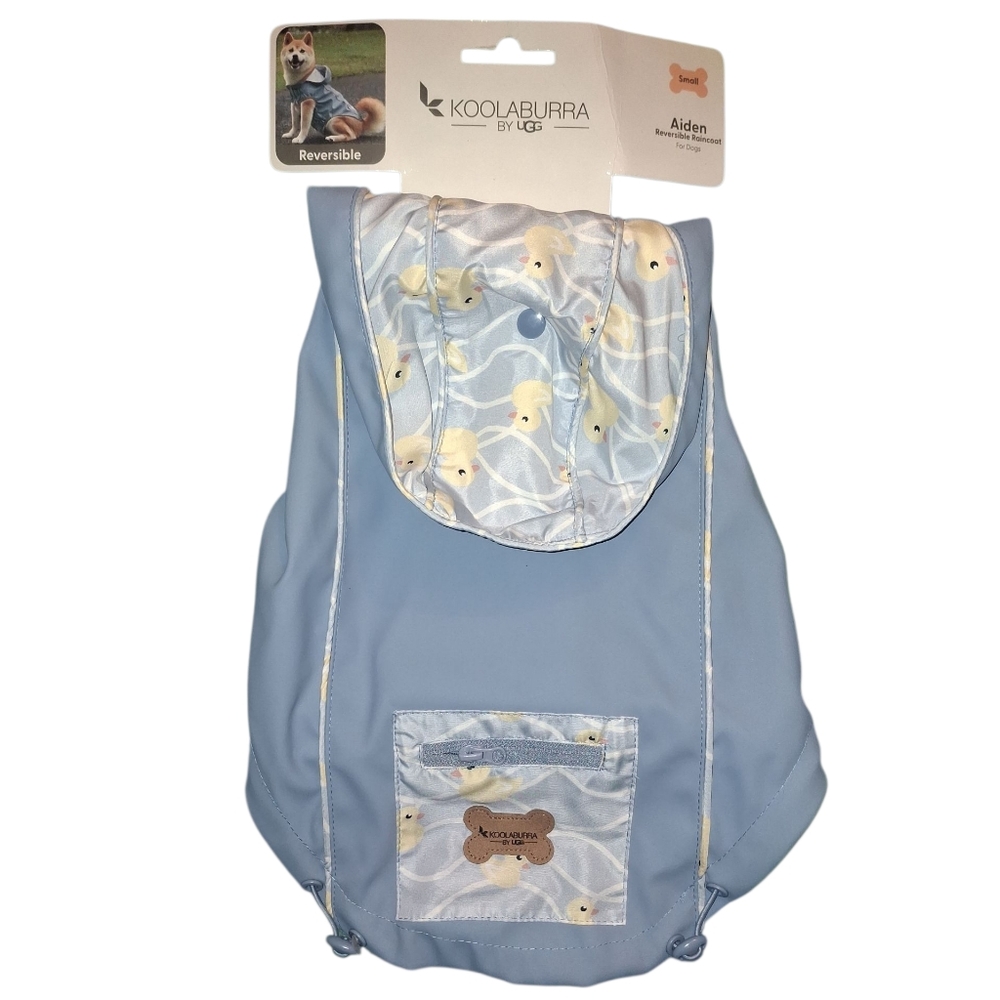 Koolaburra Blue Kids Hooded Poncho